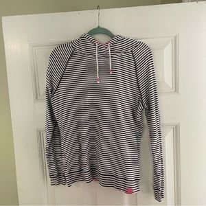 Joules Striped Hoodie Sweatshirt. Size 12.